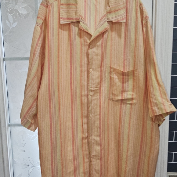 Bagazio Other - Striped Button-Up Shirt